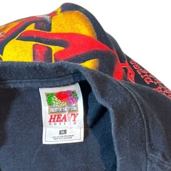 2001 Godsmack Back To School Tour T-Shirt Deftones Size XL Cut Tag Rock Band Tee - Picture 5 of 7